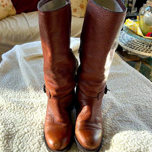 Banana Republic Shoes - Banana republic leather & shearling boots size 8 1/2